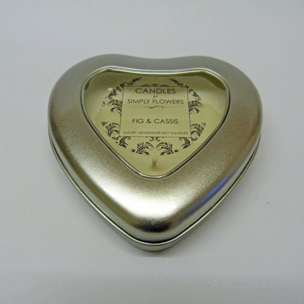Heart Tin Large | Product categories | Candles by Simply Flowers
