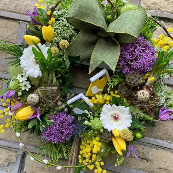 Spring Wreath Workshop Thursday 2nd April 2026